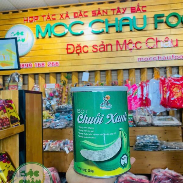 Bột Chuối Xanh SonlaFood ( 500g )