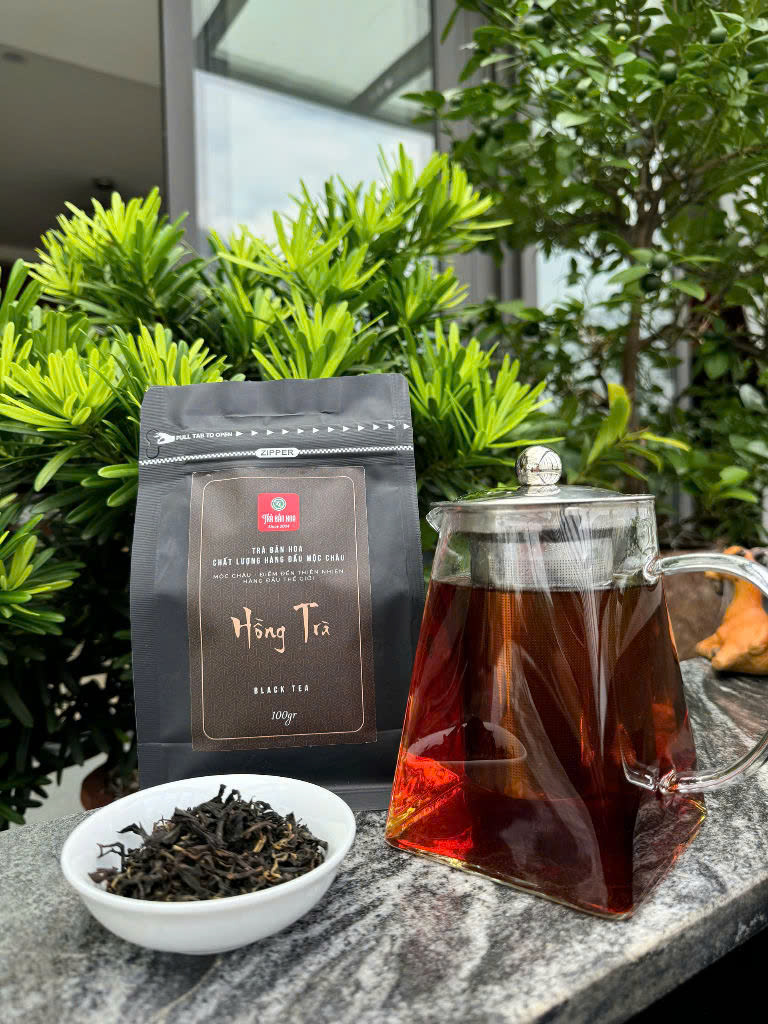 hồng trà ô long bản hoa