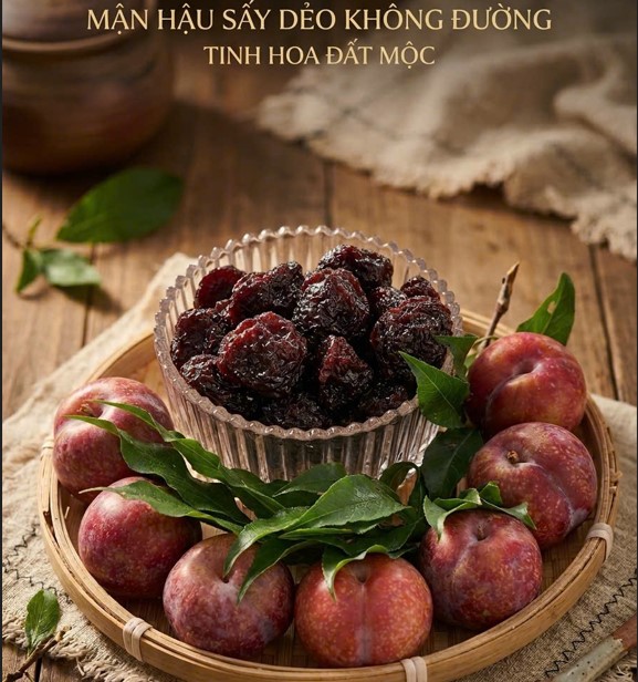 mận sấy dẻo mộc châu không đường