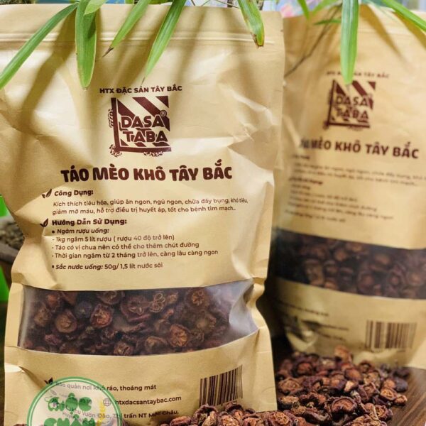 Đặc sản Tây Bắc - Táo mèo khô loại 1 ( túi 1000g)