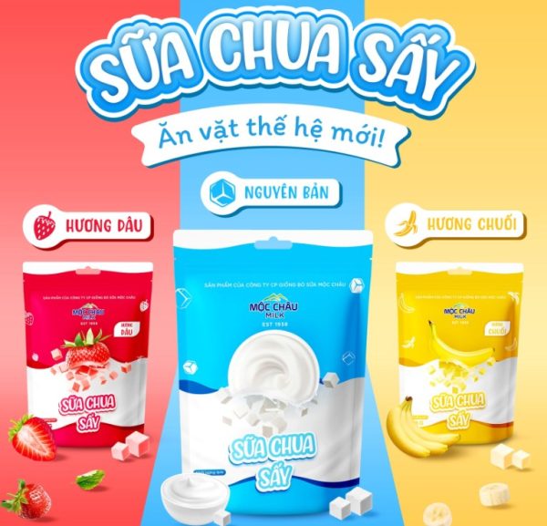 sữa chua sấy mộc châu